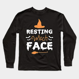 Resting Witch Face Long Sleeve T-Shirt